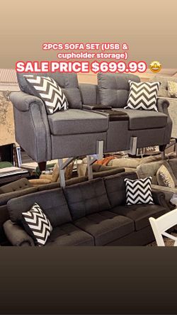2pcs sofa set