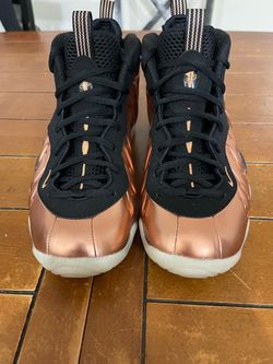 The Nike Little Posite One Copper (2024)(GS).-FZ0990- 800 in youth size 6.5Y