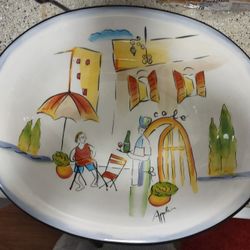 Provence Oval Bowl