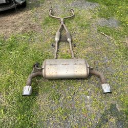 14-24 INFINITI Q50 AWD CATBACK OEM EXHAUST SYSTEM