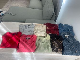 Men’s short sleeve collard shirts