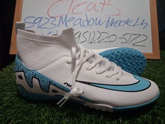 Turf soccer cleats us size 9