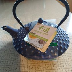 New ExcellSteel Cast Iron Teapot 