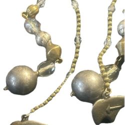 VINTAGE NATIVE AMERICAN BEAR EARRINGS 