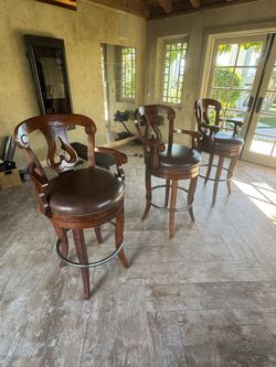Barstools - set of three