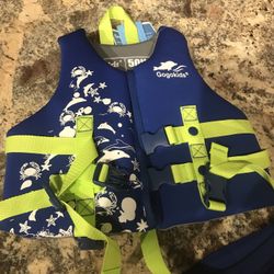 Kids Swim Vest Life Jacket Boys Girls