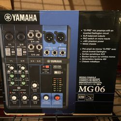Yamaha mixing board