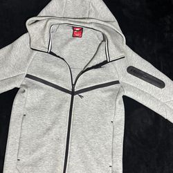 Grey Nike Tech Hoodie