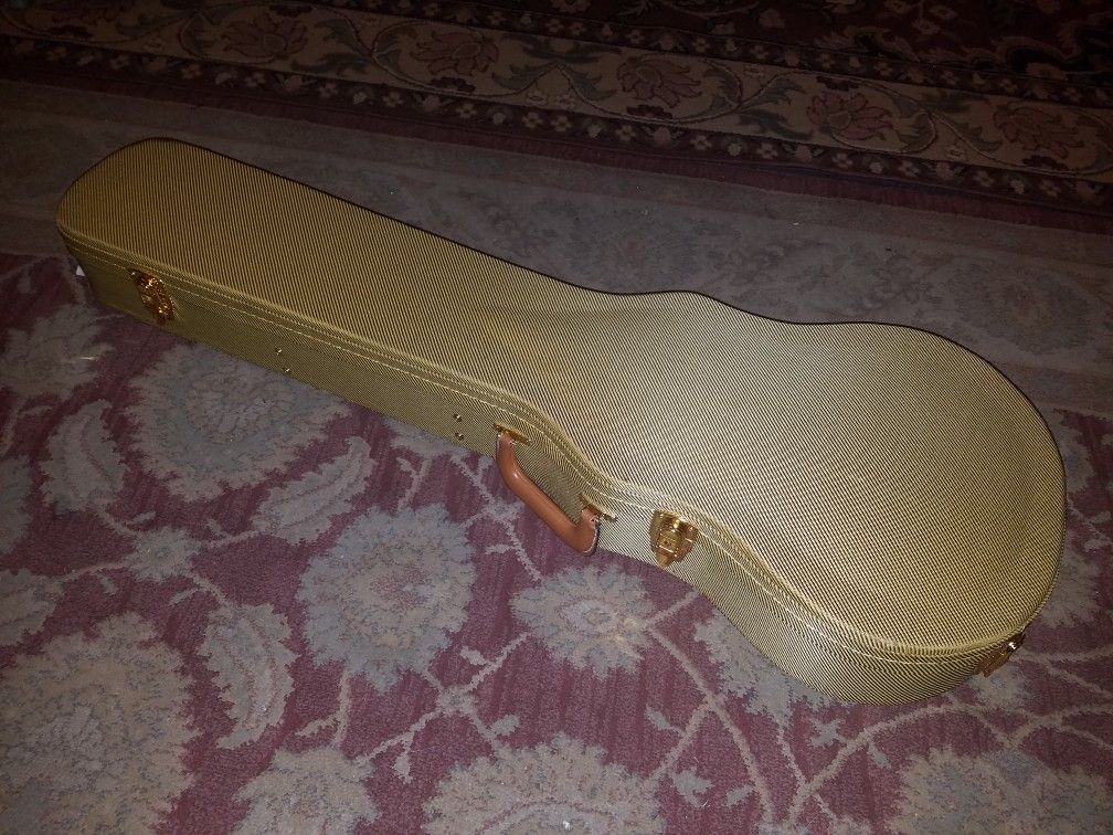 Tweed Les Paul Guitar Case