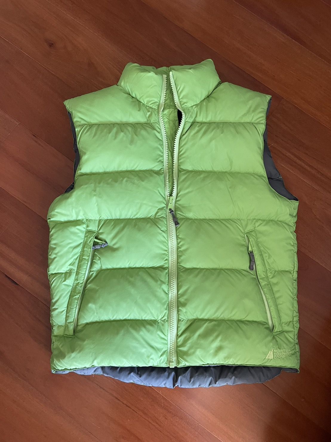 Green Puffy Vest