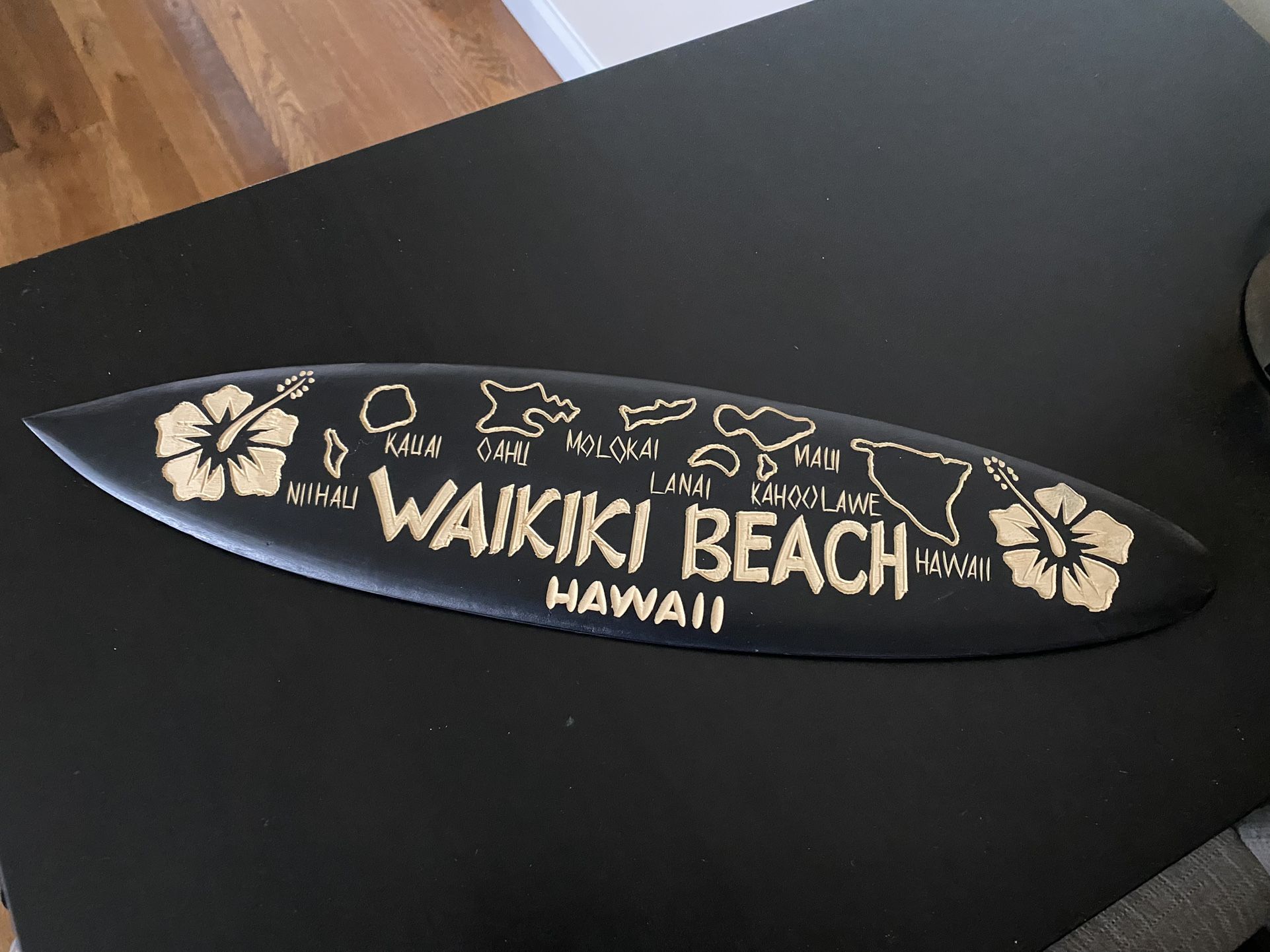 Surfboard Wooden Wall Decor