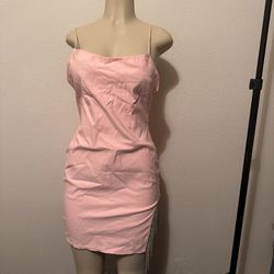 User Pink Bodycon Mini Dress 