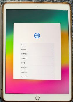 iPad Pro 10.5” rose gold 64GB