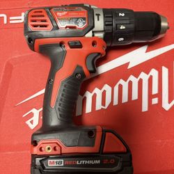 Milwaukee M18 18V Lithium-Ion Cordless 1/2 in. Hammer Drill/Driver | NO BATTERY| Model # 2607-20