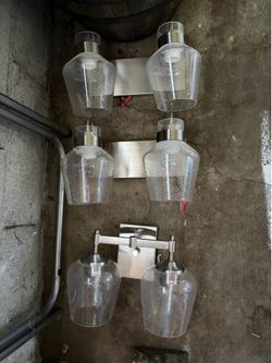 Three Vanity Lights