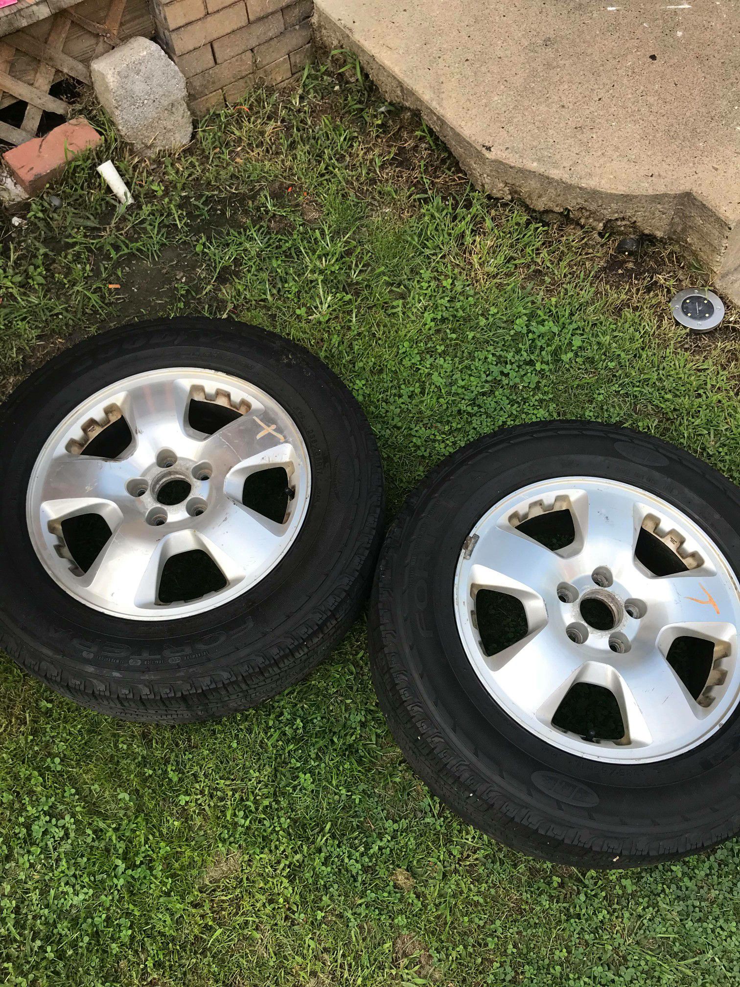 Size 17s tires an rims