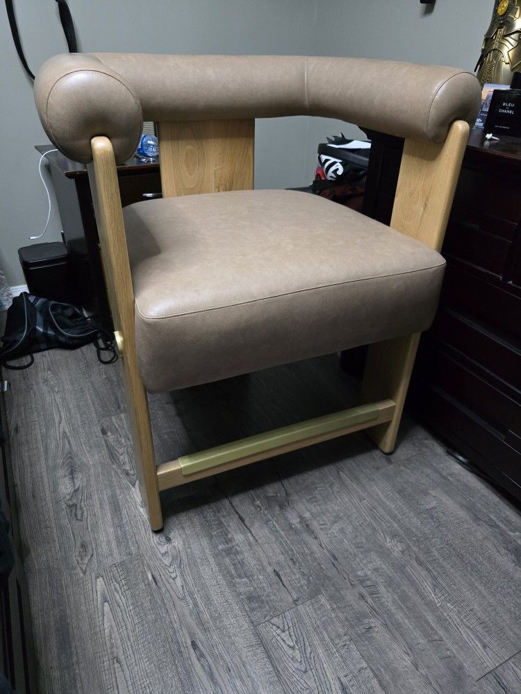 Boucle Upholstered Arm Chair