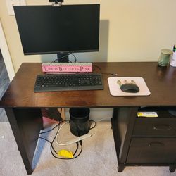 Desk And Office Chair For Sale
