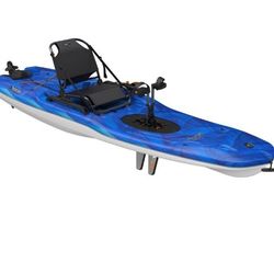 Fishing Kayak with Foot Pedal Motor