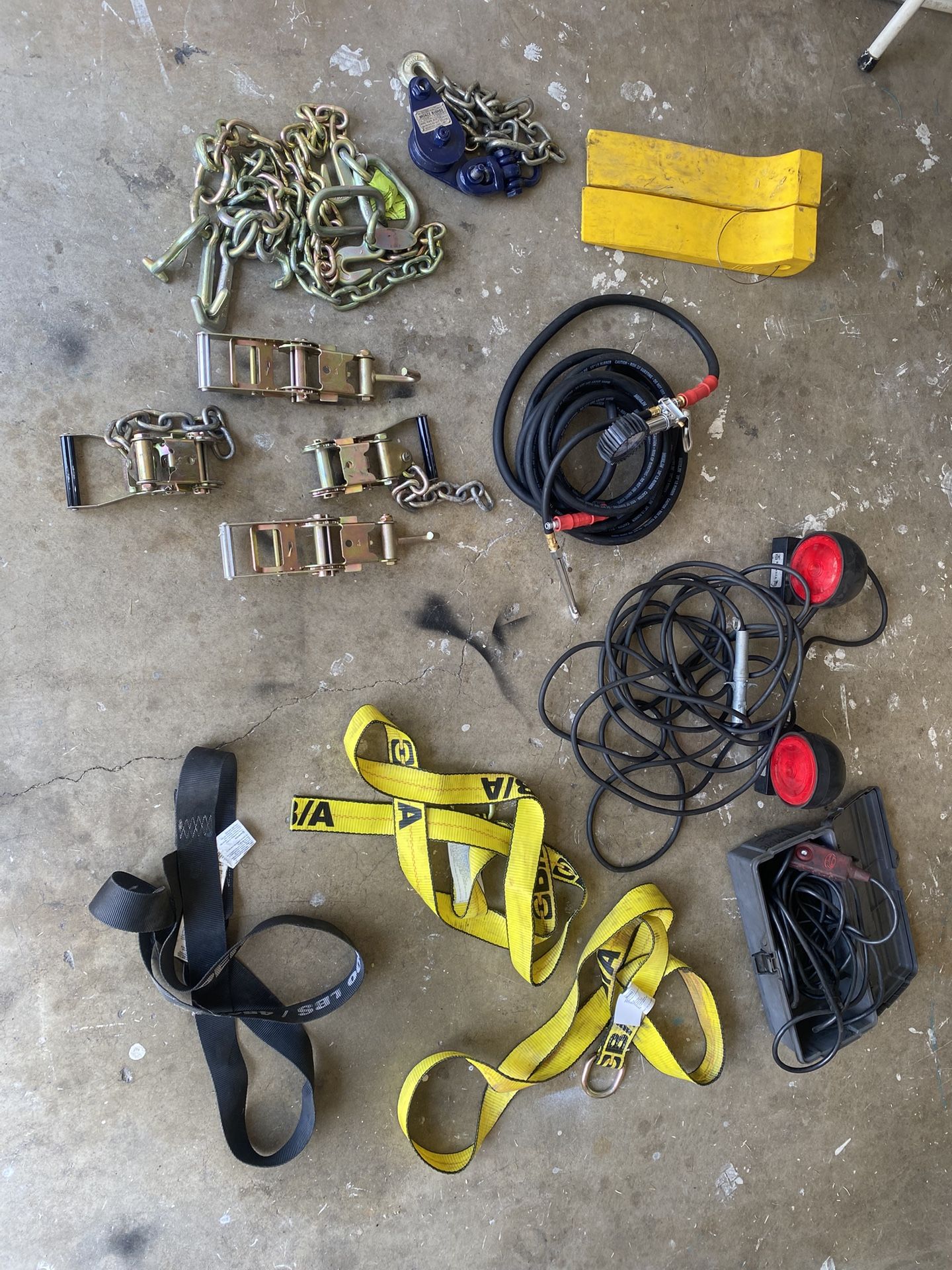 Tow truck supplies (new)