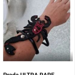 Prada PRADA Runway Scorpion Cuff Bracelet – Ultra Rare Statement Piece. Ultra rare