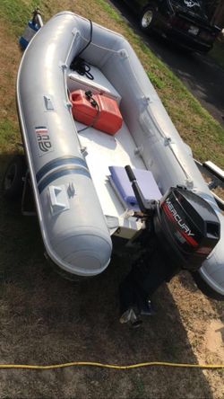 12’ Ab hard bottom raft