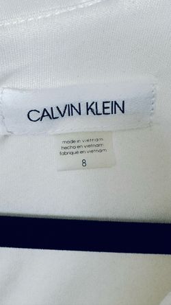 Calvin Klein White dress Size 8
