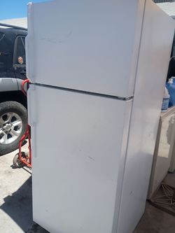 White refrigerator