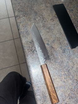 Tsunehesia Japanese Bunka chef knife ginsan #3 175mm
