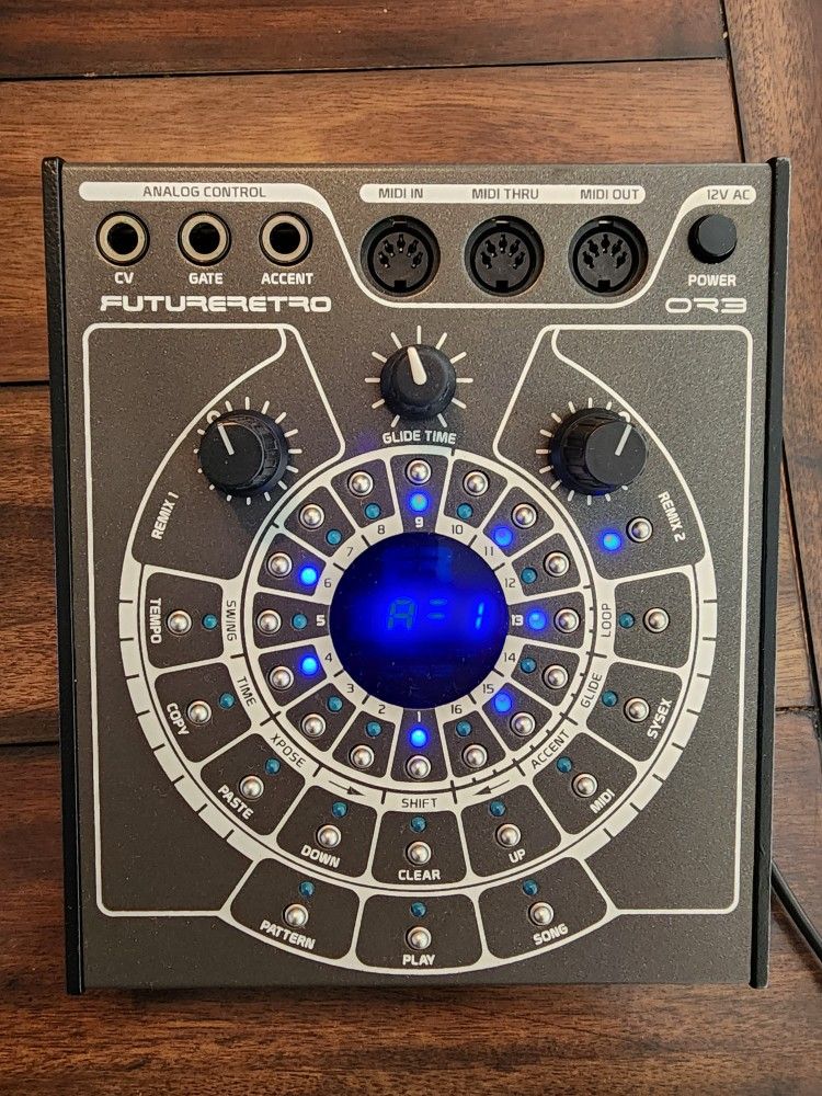 Futureretro Orb Analog Midi Sequencer
