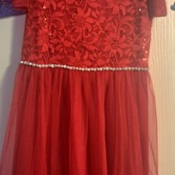 Speechless Dress Girls Size 16 Red Formal