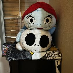 The Nightmare Before Christmas Jack & Sally Plushies 