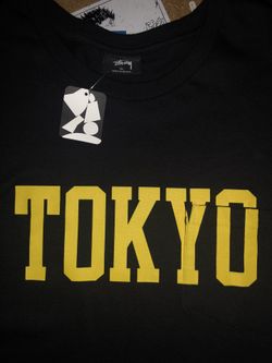 BRAND NEW XL Black Stussy Tokyo Pocket Tee $60