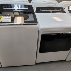 New Kenmore Extra Large Capacity 5.3cu Ft Top Load Washer And Gas Dryer Set 