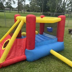 Little Kids Bounce House With Slide And Ballpit
