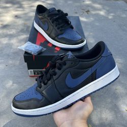 Jordan 1 OG Low Midnight Navy 