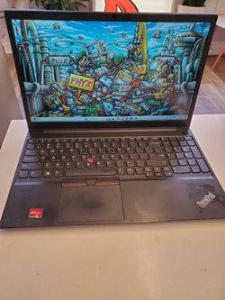 15" Lenovo Thinkpad E15 3rd Gen, 2.10 Ryzen 5, 8GB RAM, 256GB SSD S/N FF-37V38N $295