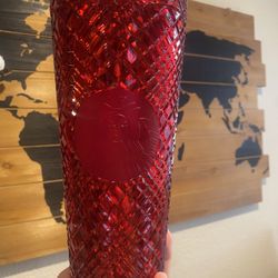 Starbucks Red Jeweled Venti