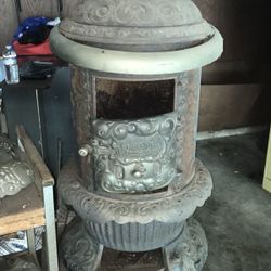 Round oak stove emodel size 18