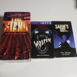 Horror VHS Lot 