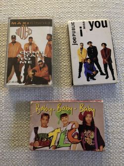 TLC - Jodeci - Joe Public Cassette singles Collectors Items