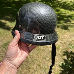 DOT Approved Half Skull Motorcycle Helmet