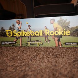 Spikeball Rookie Edition Kit with Playing Net and Balls for Beginners New In Box