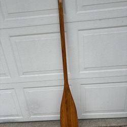 Vintage Smokers Wood Oar 53”