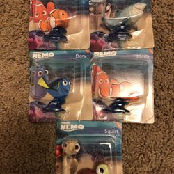 Disney finding Nemo mini figurines