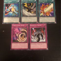 Yu Gi Oh Trap & Spell Cards 