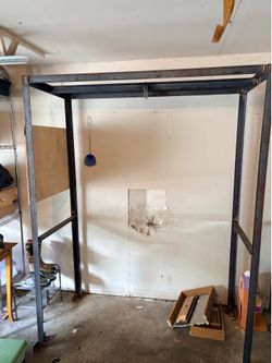 Angle Iron(for scrap) heavy bag holder