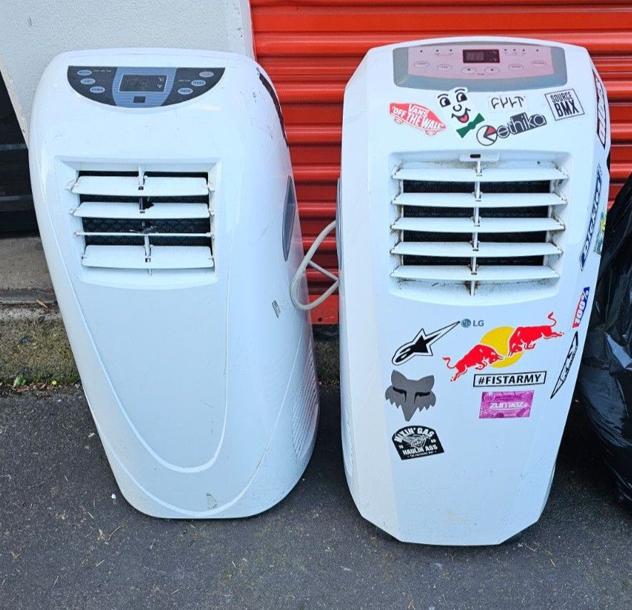 2 Portable Air Conditioners 10,000 BTU