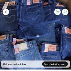 Lote De Pantalones Levis Toda Talla Son 50  Precio 1200