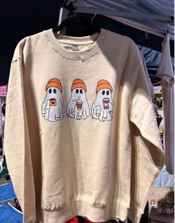 Halloween Ghost Coffee Sweatshirt